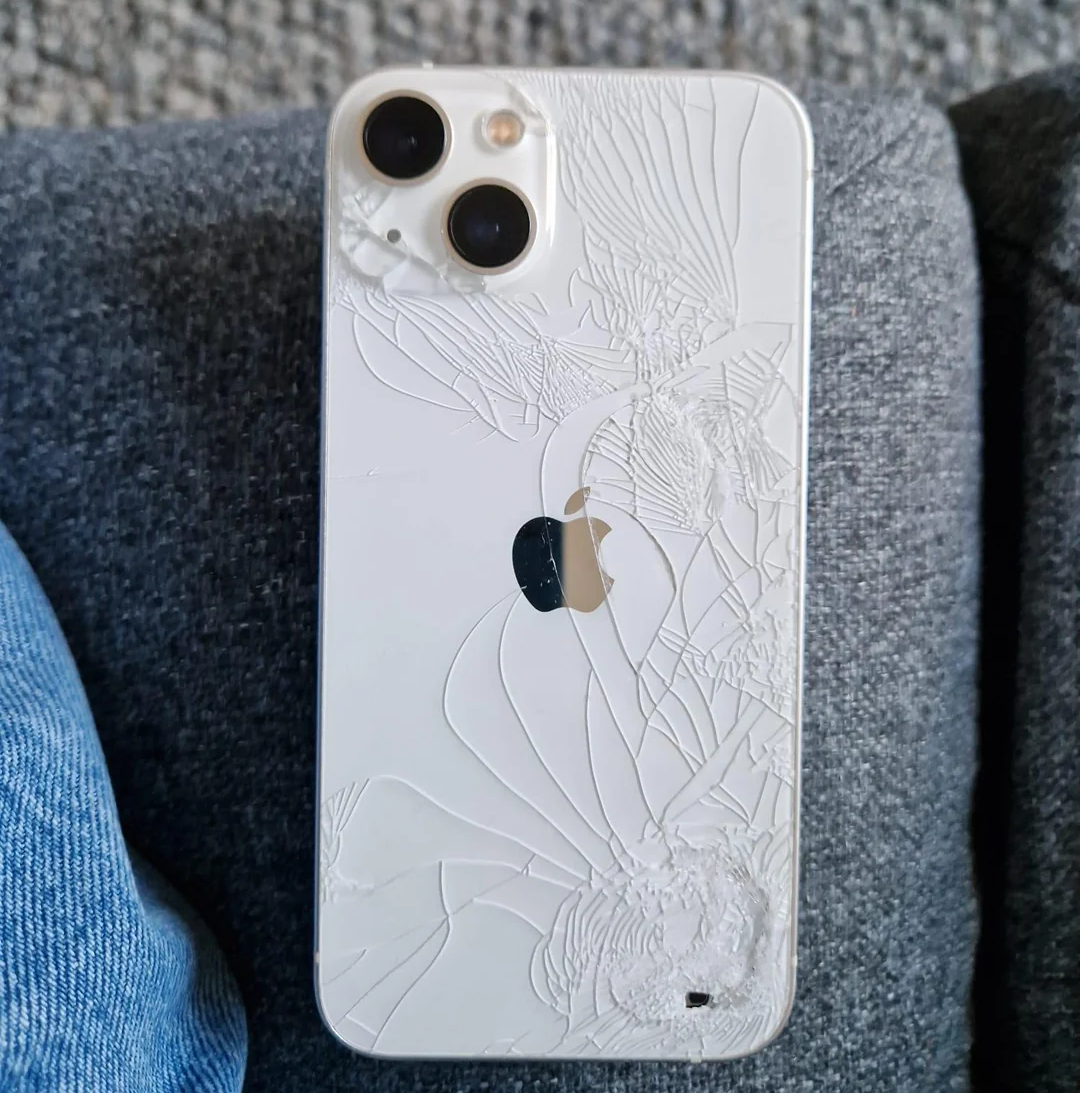 Apple iPhone 15 Back Glass Damage